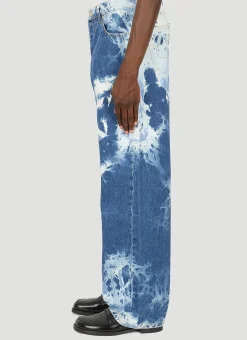 Men Eytys Jeans^Benz Marble Wide Leg Jeans