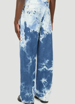 Men Eytys Jeans^Benz Marble Wide Leg Jeans