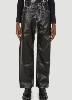 Men Eytys Jeans^Benz Vegan Leather Pants