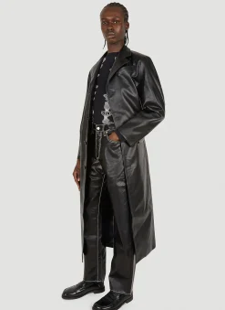 Men Eytys Jeans^Benz Vegan Leather Pants