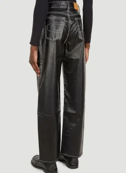 Men Eytys Jeans^Benz Vegan Leather Pants