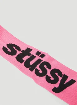 Men Stüssy Socks^Big Helvetica Socks