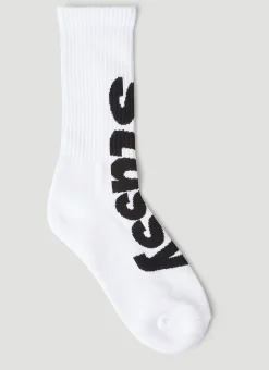 Men Stüssy Socks^Big Helvetica Socks