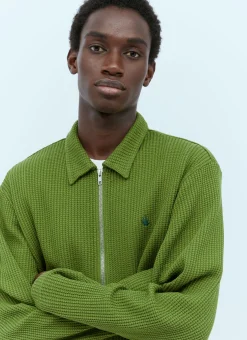 Men Stüssy Knitwear^Big Thermal Zip Up Shirt