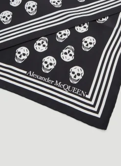 Men Alexander McQueen Scarves^Biker Skull Scarf