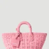 Bistro Xs Sponge Basket Tote Bag>Balenciaga