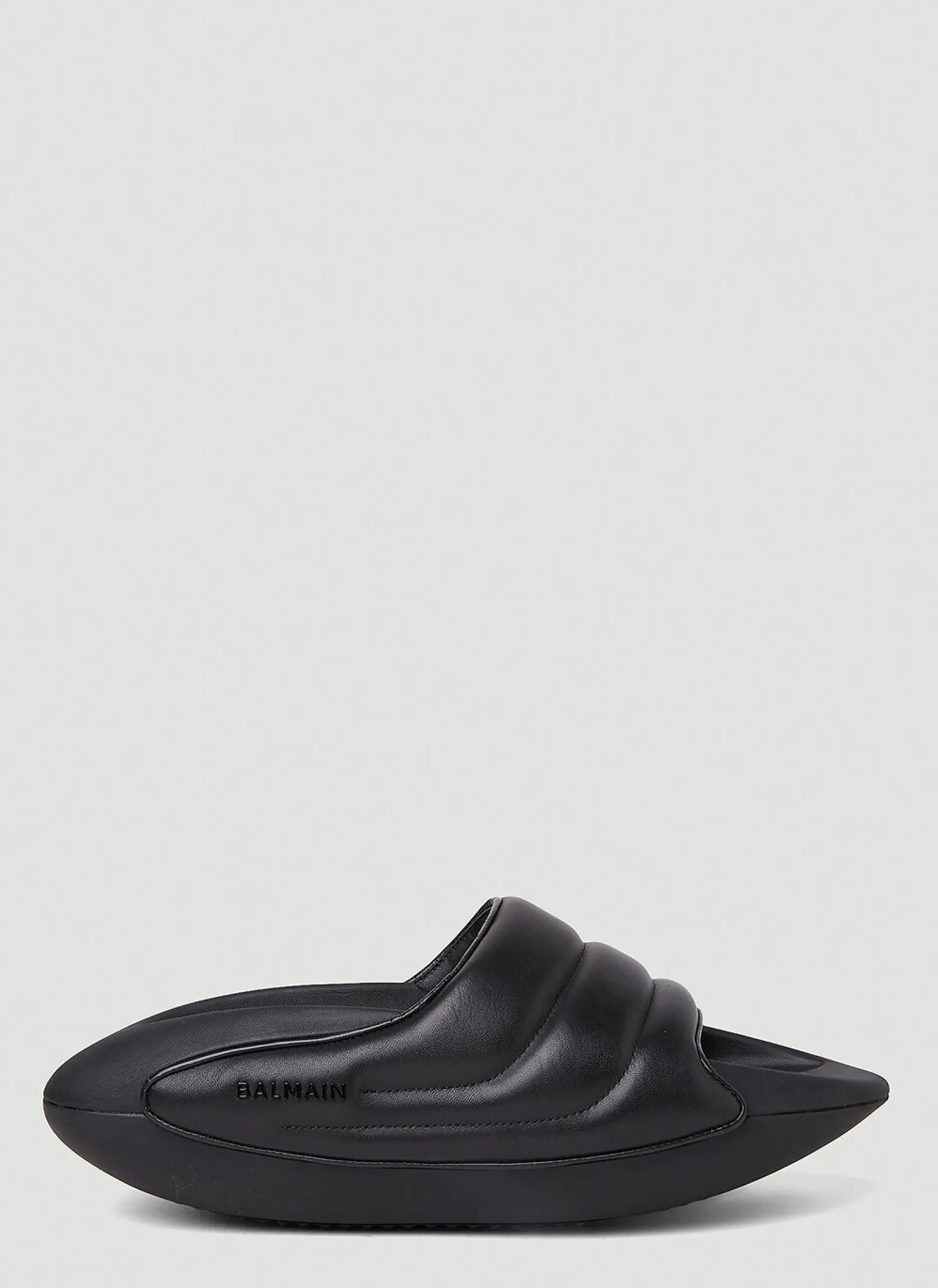 Men Balmain Slides^B-It Quilted Slides
