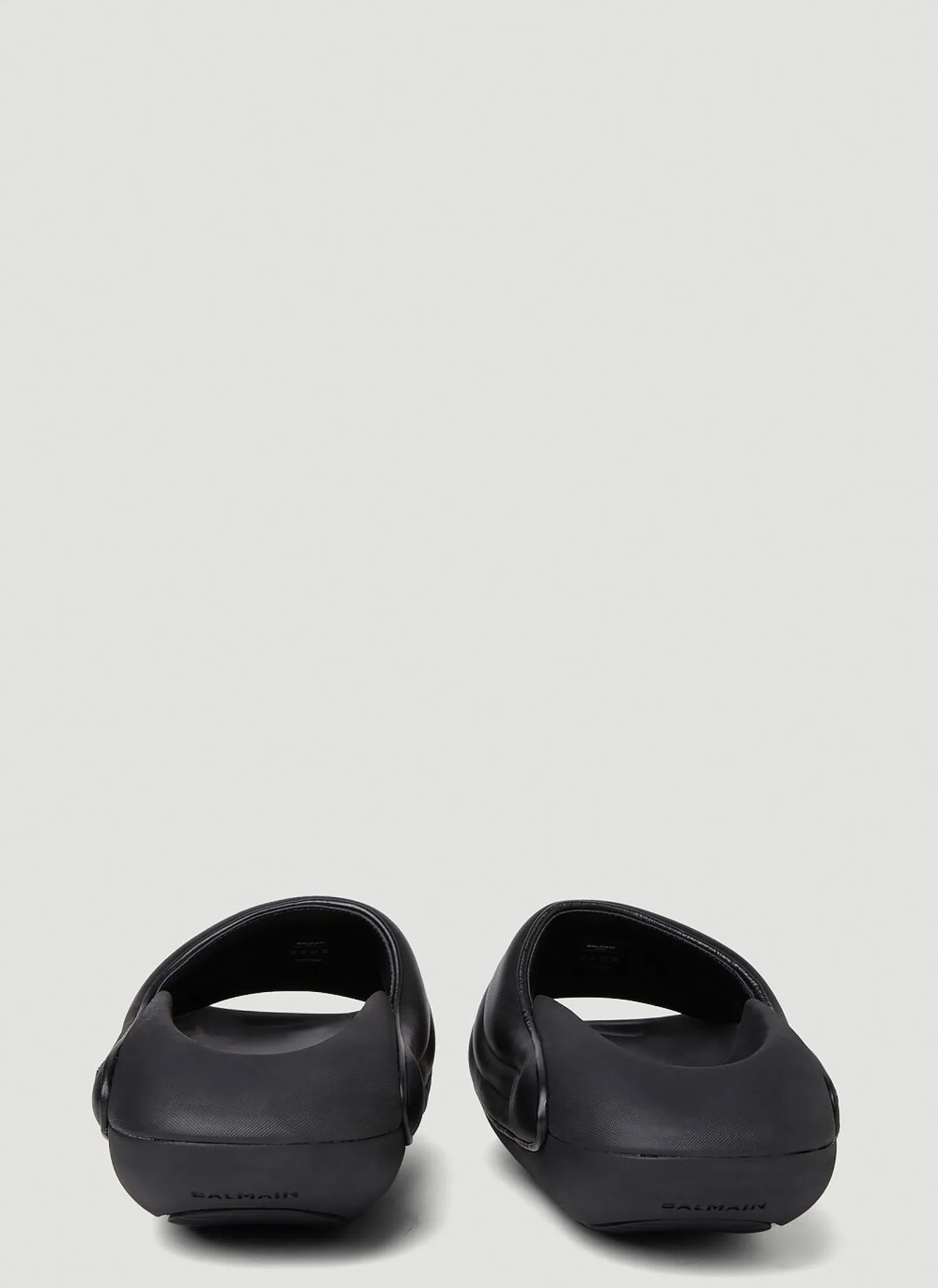 Men Balmain Slides^B-It Quilted Slides