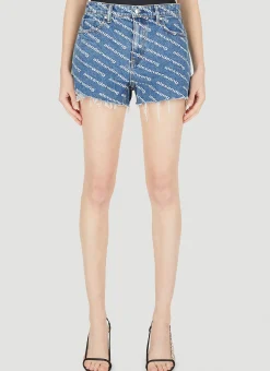 Bite Logo Shorts>Alexander Wang Hot