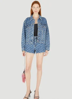 Bite Logo Shorts>Alexander Wang Hot