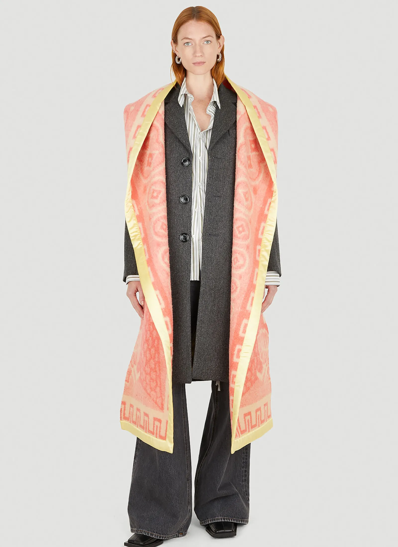 Blanket Draped Classic Coat>Meryll Rogge Outlet