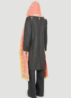 Blanket Draped Classic Coat><noscript><img width=