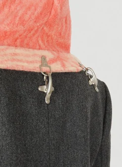 Blanket Draped Classic Coat><noscript><img width=