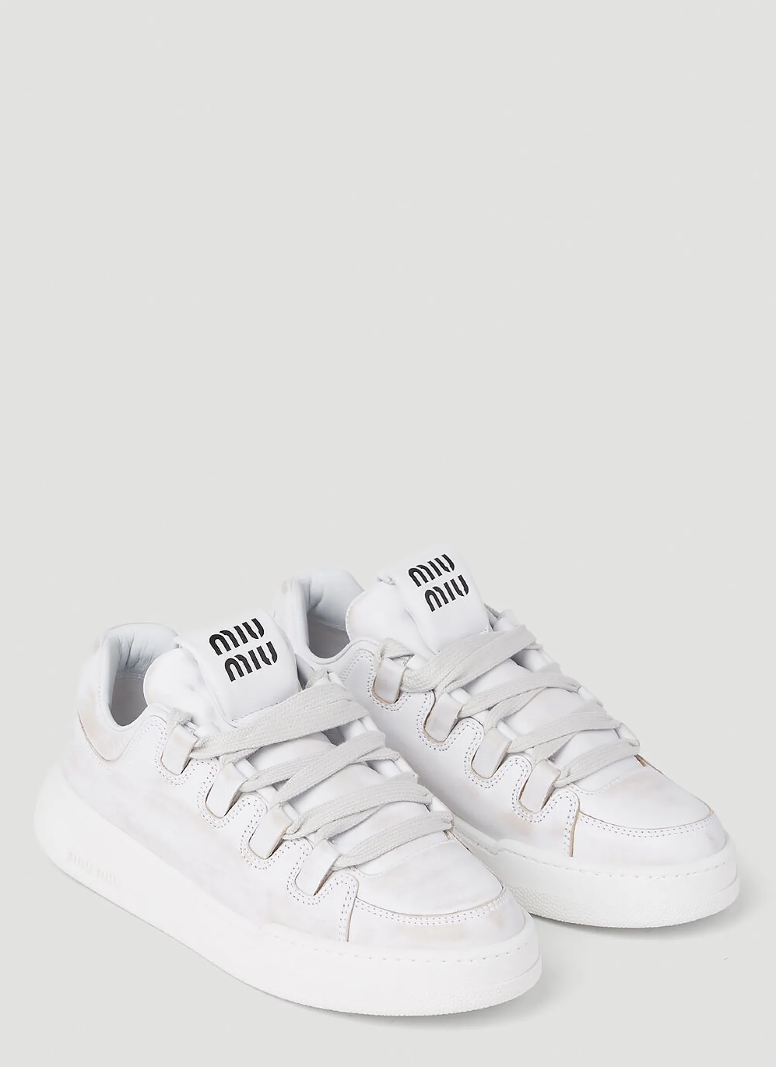 Bleached Sneakers>Miu Miu Online