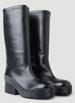 Men Raf Simons Boots^Block Heel Boots