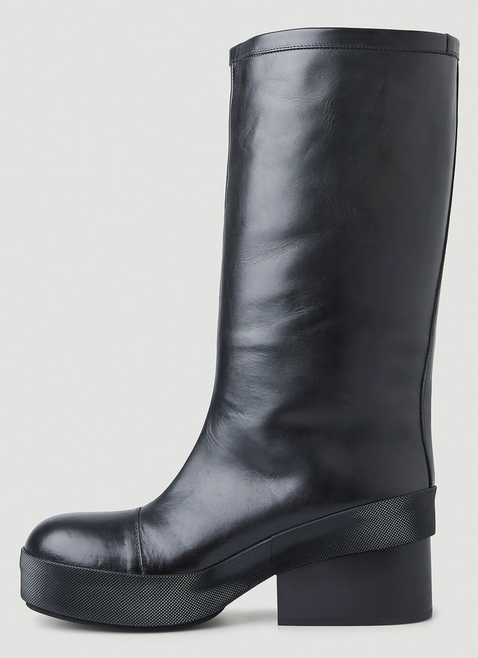 Men Raf Simons Boots^Block Heel Boots