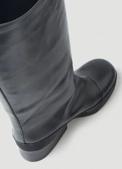 Men Raf Simons Boots^Block Heel Boots