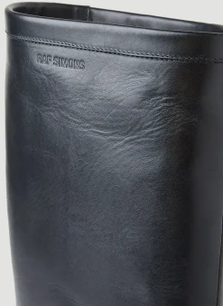 Men Raf Simons Boots^Block Heel Boots