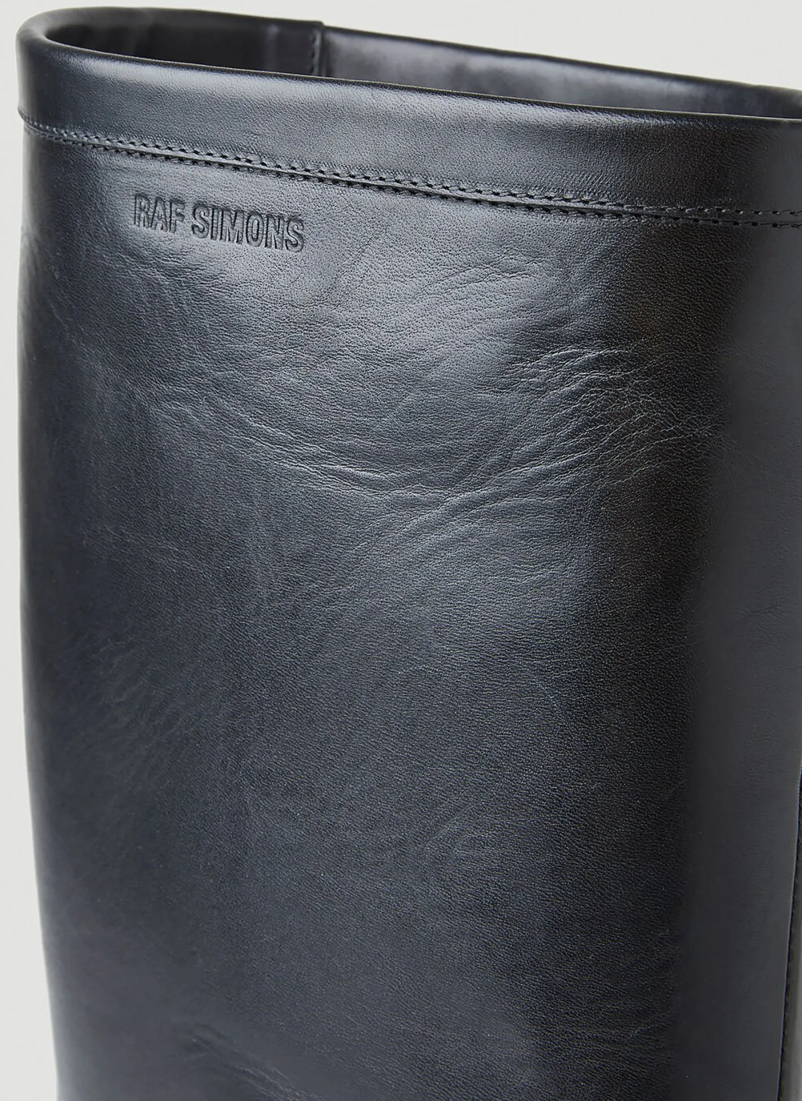 Men Raf Simons Boots^Block Heel Boots