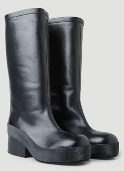 Men Raf Simons Boots^Block Heel Boots