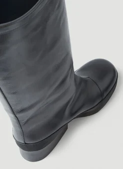 Men Raf Simons Boots^Block Heel Boots