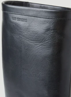 Men Raf Simons Boots^Block Heel Boots