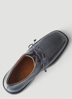 Block Heel Derby Shoes><noscript><img width=