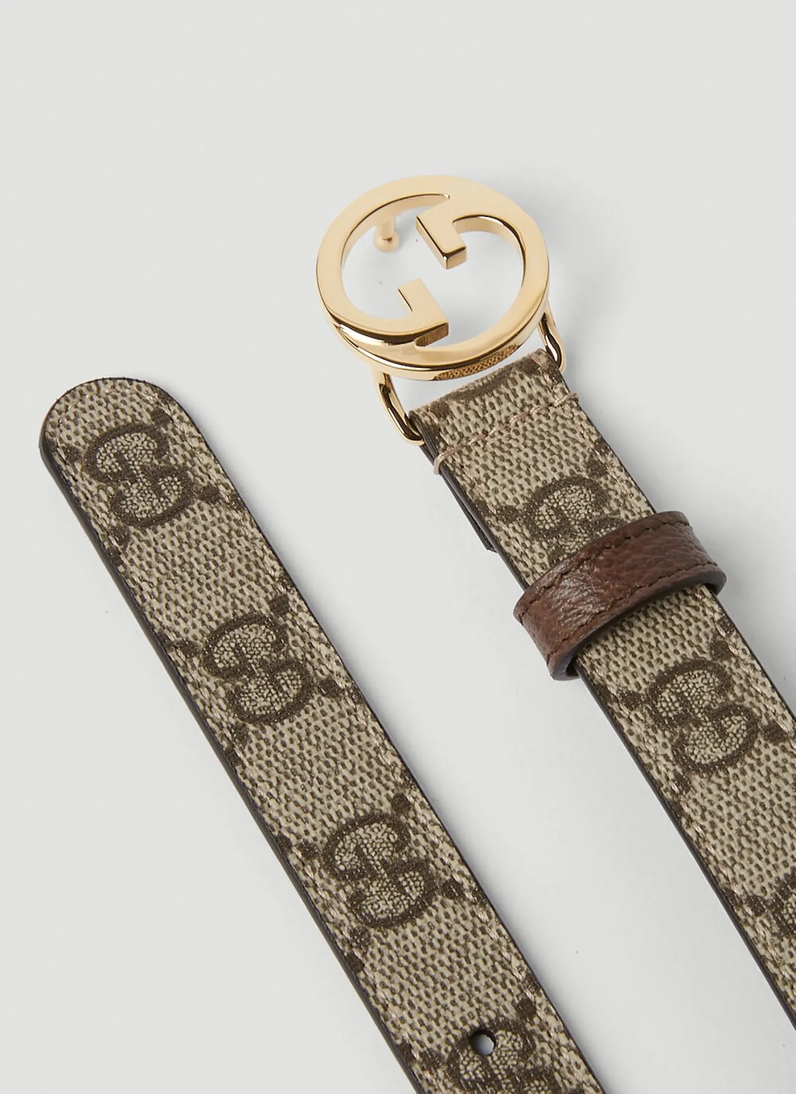 Men Gucci Belts^Blondie Logo Plaque Belt