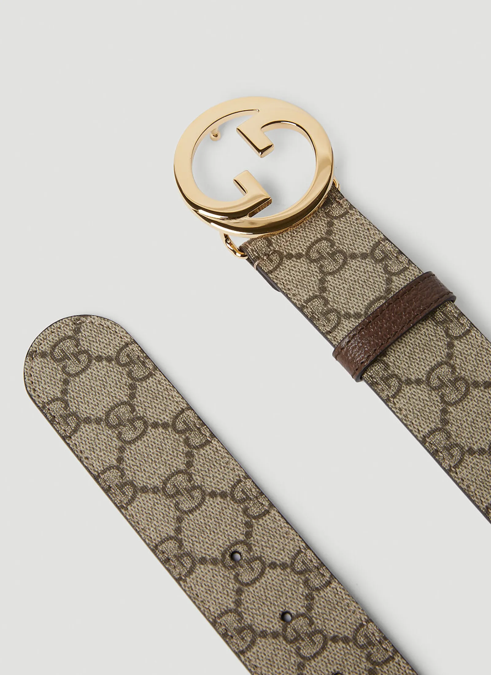 Men Gucci Belts^Blondie Logo Plaque Belt