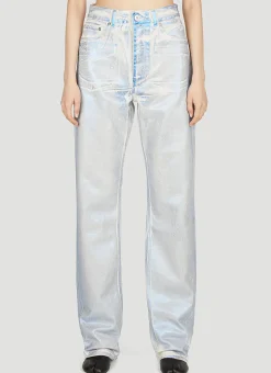 Blue Foil Jeans>Our Legacy Outlet