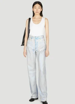 Blue Foil Jeans>Our Legacy Outlet