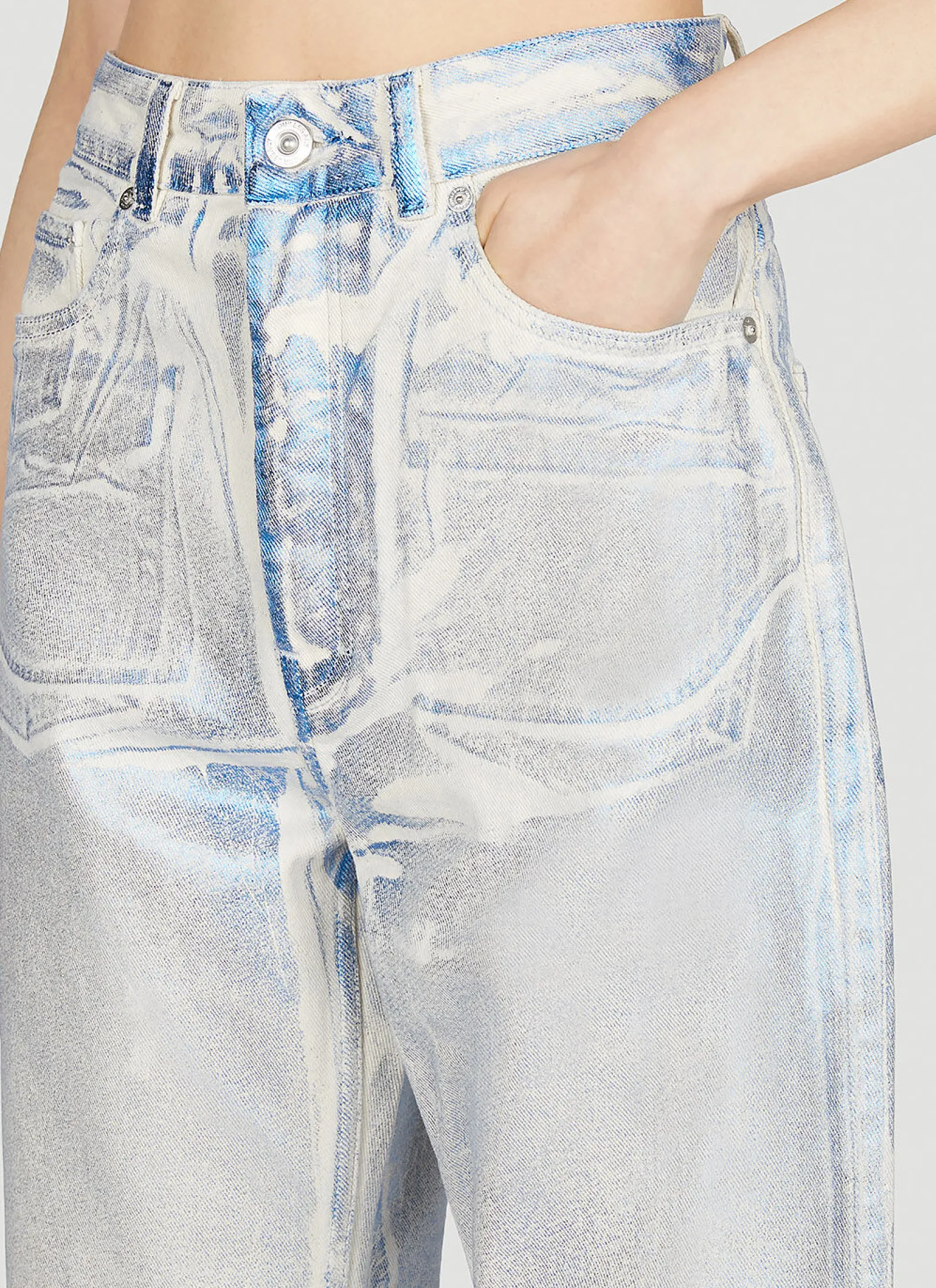 Blue Foil Jeans>Our Legacy Outlet