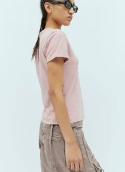 Blurred Logo T-Shirt>Acne Studios Sale