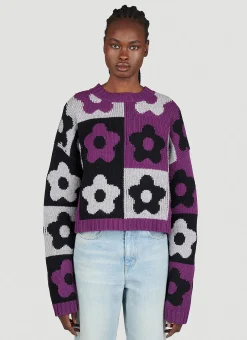 Boke Checkerboard Wool Sweater>Kenzo Best