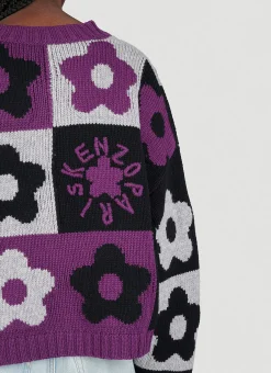 Boke Checkerboard Wool Sweater></noscript>Kenzo Best