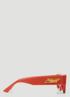 Men Bottega Veneta Sunglasses^Bolt Rectangular Sunglasses