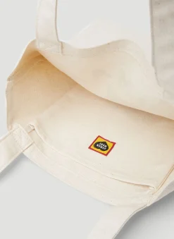 Men Human Made Tote Bags^Book Bear Tote Bag