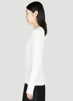 Boucle Knit Sweater></noscript>TOTEME Outlet