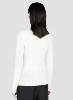 Boucle Knit Sweater></noscript>TOTEME Outlet