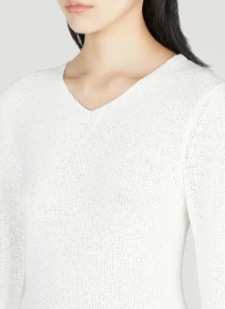 Boucle Knit Sweater></noscript>TOTEME Outlet