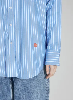 Boyfriend Stripe Shirt><noscript><img width=