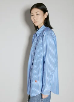 Boyfriend Stripe Shirt><noscript><img width=