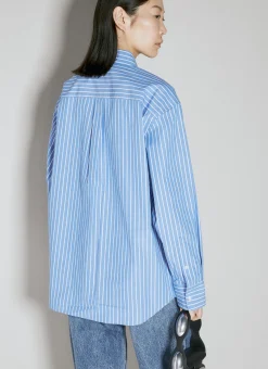 Boyfriend Stripe Shirt><noscript><img width=