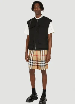 Men Burberry Shorts^Bradeston Vintage Check Shorts