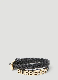 Men Burberry Jewellery^Braided Logo Bracelet