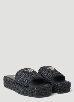 Braided Platforms>Prada Clearance