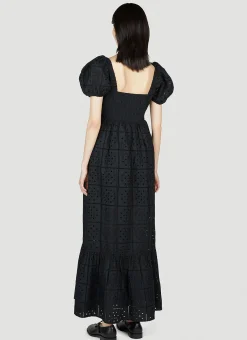 Broderie Anglaise Maxi Dress></noscript>GANNI Outlet
