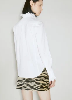 Broderie Anglaise Shirt></noscript>Paco Rabanne