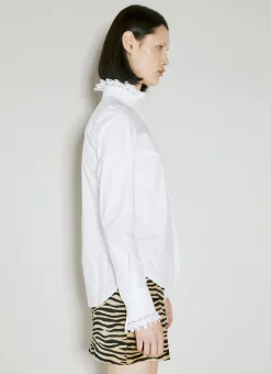 Broderie Anglaise Shirt></noscript>Paco Rabanne