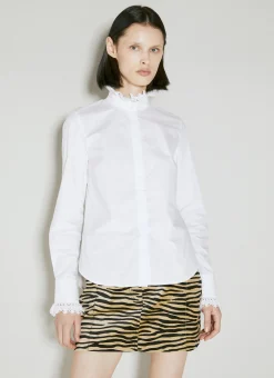 Broderie Anglaise Shirt></noscript>Paco Rabanne